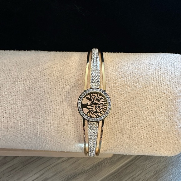 NEW Gold & Stainless Steel Tree Of Life Bracelet - Picture 6 of 6